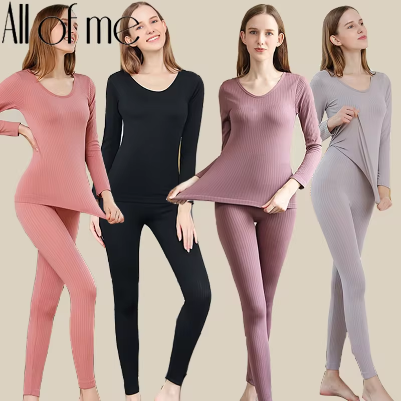 Women's Shaping Thermal Underwear Set - Warm & Comfortable Thermo Clothing for All-Day Wear