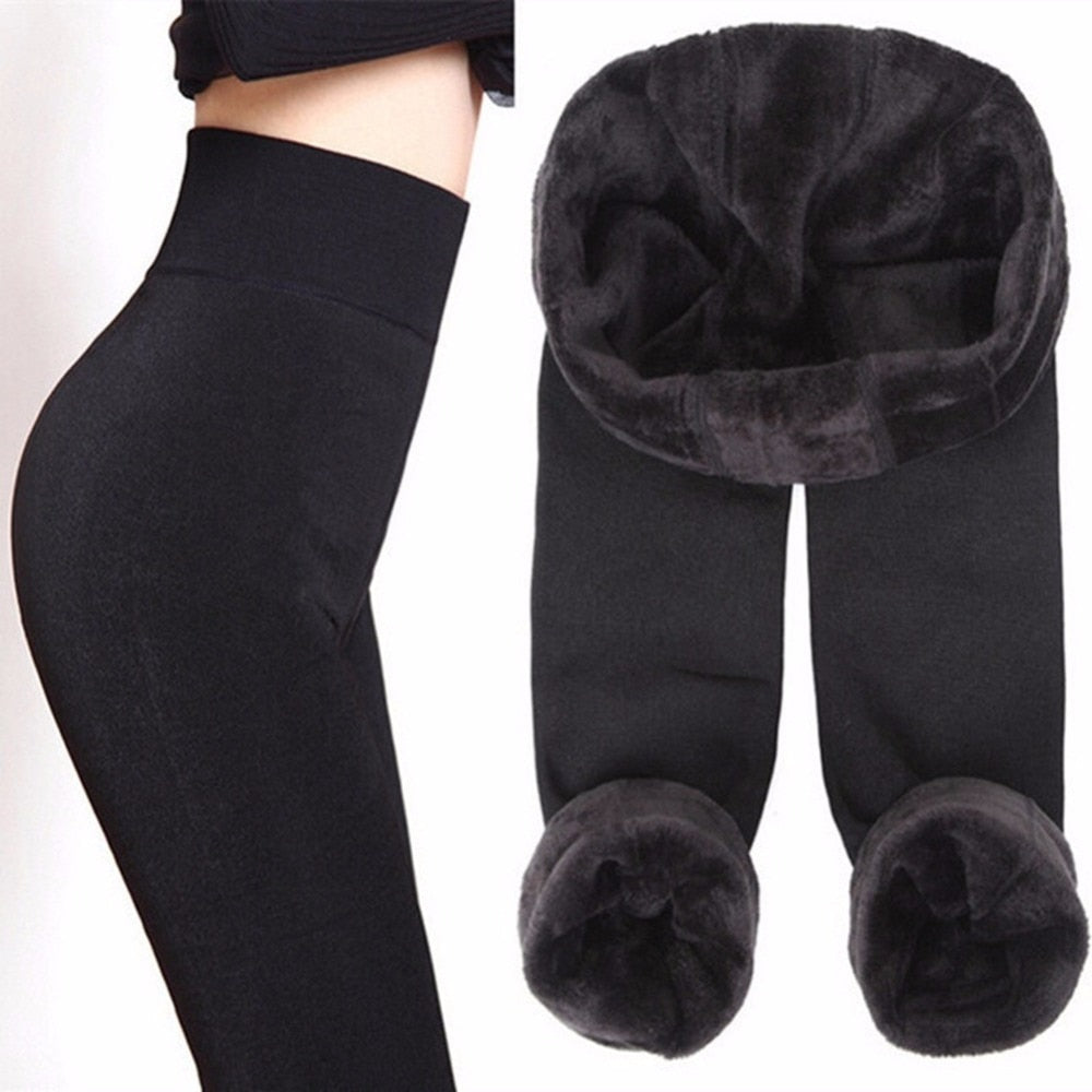 Warm Thick Cashmere Winter Leggings - Buy 1 Get 1 FREE | Cozy & Stylish Design