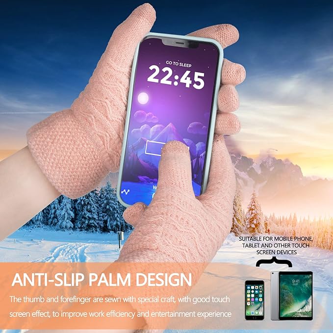 PolarTouch Warm Touchscreen Gloves – Winter-Ready, High-Performance, Touchscreen-Compatible Handwear