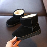 Cozy Insulated Winter Boots for Kids - Boys & Girls Waterproof Snow Boots