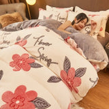 Cozy Warm Winter Flannel Duvet Cover - FluffNest | Soft, Luxurious Bedding for Ultimate Comfort