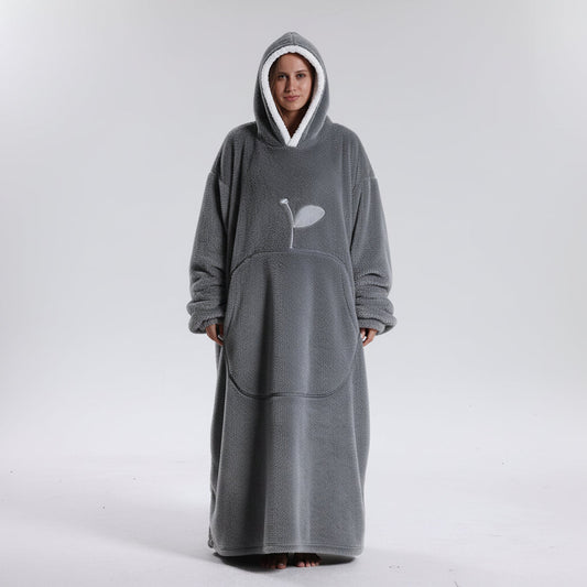 Oversized Hoodie Blanket – Wearable, Soft & Adult Fit