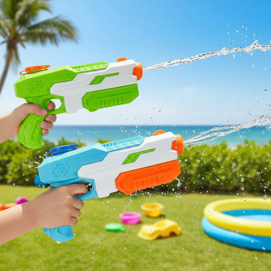 High-Pressure Water Gun – Long-Range Spray, 600ml Capacity & Outdoor Play