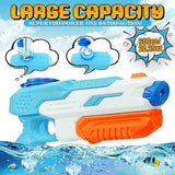 High-Pressure Water Gun – Long-Range Spray, 600ml Capacity & Outdoor Play