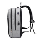 SafeCarry Water-Resistant Anti-Theft Backpack with USB Charging Port – Secure & Stylish Travel Companion
