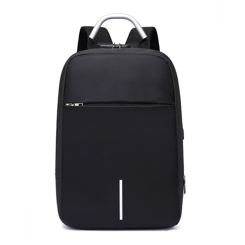 SafeCarry Water-Resistant Anti-Theft Backpack with USB Charging Port – Secure & Stylish Travel Companion