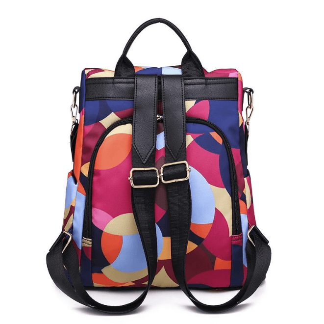Enhanced Product Title: **SafeHold Women's Water-Resistant Anti-Theft Backpack with Multiple Compartments - Stylish & Secure Travel Bag**