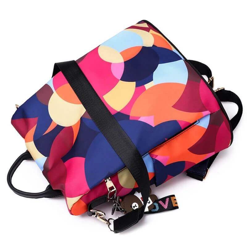 Enhanced Product Title: **SafeHold Women's Water-Resistant Anti-Theft Backpack with Multiple Compartments - Stylish & Secure Travel Bag**