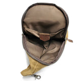 Water-Resistant MultiWear Canvas Crossbody Bag with Anti-Theft Pocket – Stylish & Secure Travel Accessory
