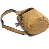 Water-Resistant MultiWear Canvas Crossbody Bag with Anti-Theft Pocket – Stylish & Secure Travel Accessory