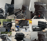 Water-Resistant Motorcycle Gear Bag with Multiple Compartments - Durable, Spacious, and Versatile Storage Solution for Riders