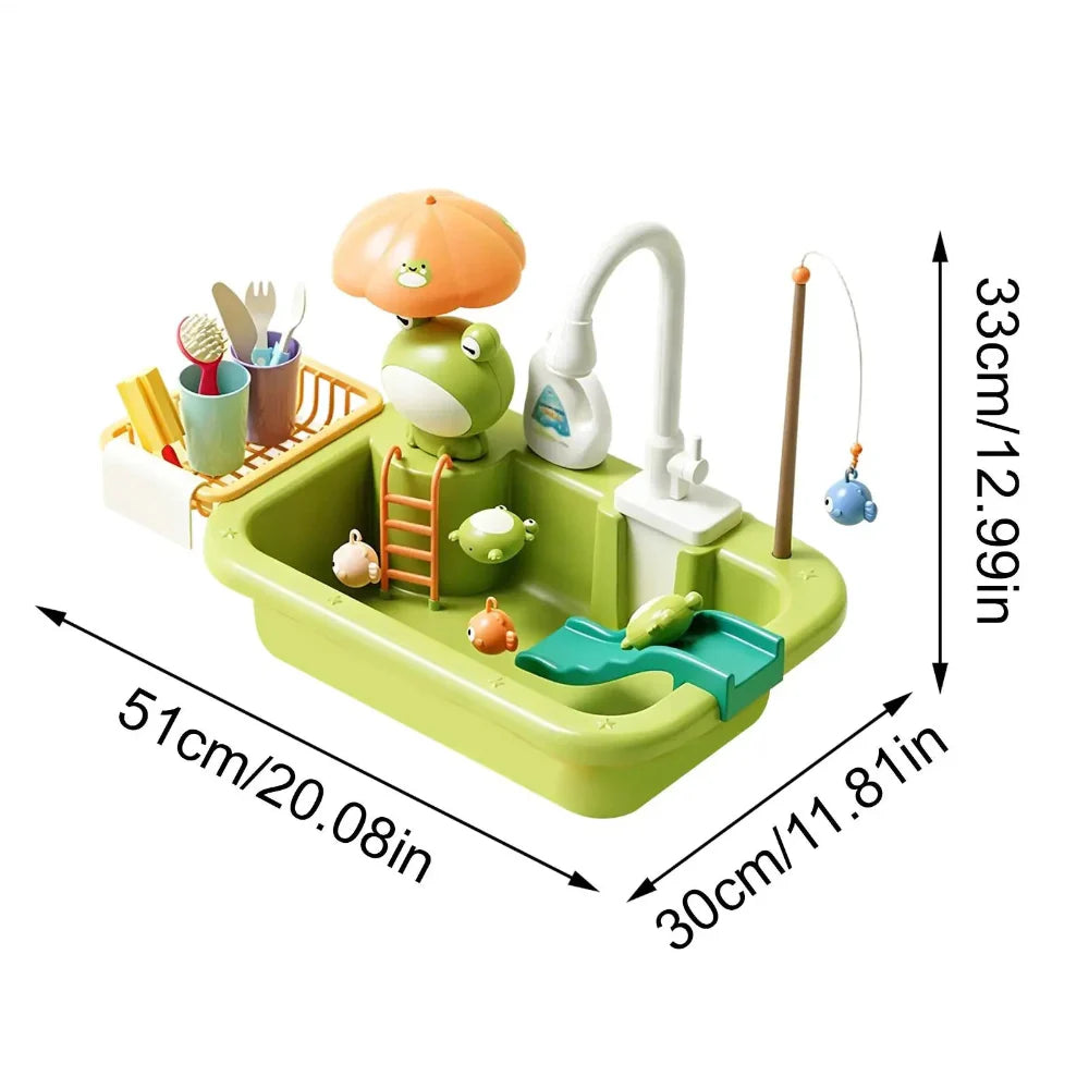 Kids Water Play Table – Pump Action, Backyard Fun & Outdoor Sensory Play
