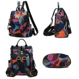 Water-Resistant Anti-Theft Backpack with Hidden Back Access & Multi-Pocket Organization – Perfect for Travel & Daily Use