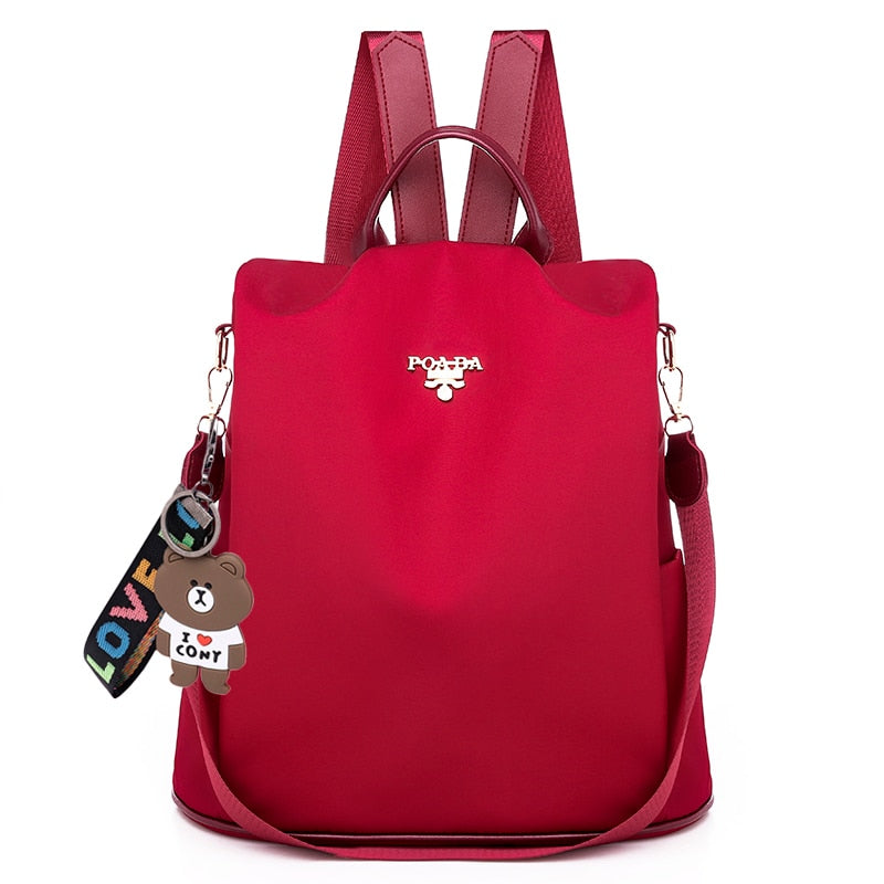 Water-Resistant Anti-Theft Backpack with Hidden Back Access & Multi-Pocket Organization – Perfect for Travel & Daily Use
