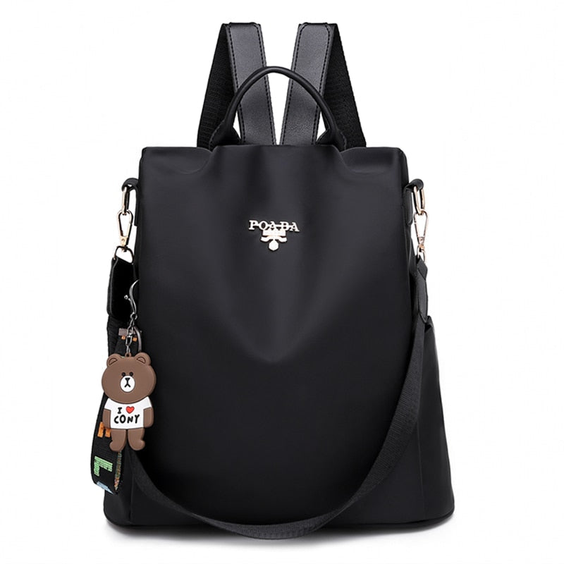 Water-Resistant Anti-Theft Backpack with Hidden Back Access & Multi-Pocket Organization – Perfect for Travel & Daily Use