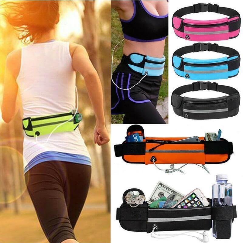 Water-Resistant Running Waist Belt – Buy 1, Get 1 FREE | Ideal for Fitness & Travel Storage