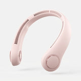 Portable Bladeless Neck Fan – Hands-Free, USB Rechargeable & Under 36dB Quiet