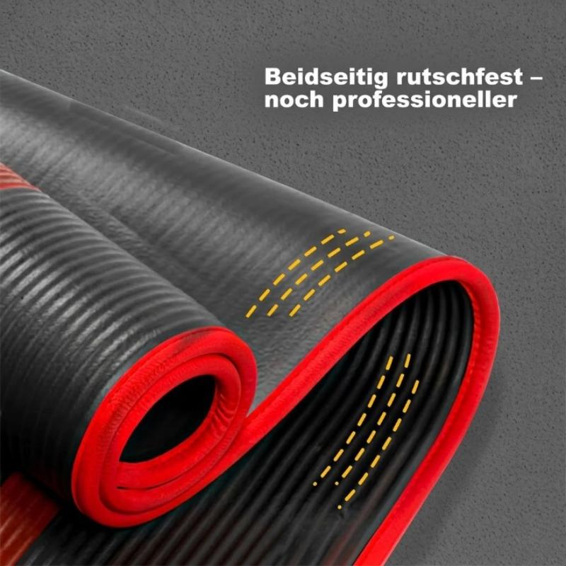 Extra Thick Yoga Mat 1cm – Non-Slip, 183×61cm & 4 Colors with Carry Bag