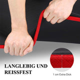 Extra Thick Yoga Mat 1cm – Non-Slip, 183×61cm & 4 Colors with Carry Bag
