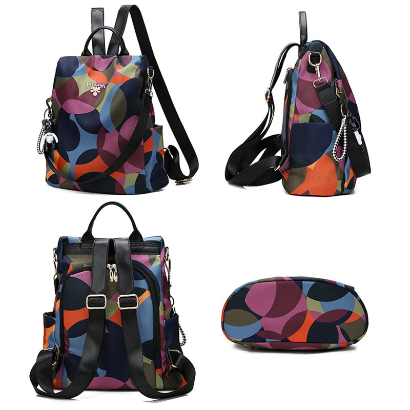 Waterproof Anti-Theft Backpack with USB Charging Port - Secure Travel Bag for Laptops & Essentials