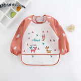 Waterproof Long Sleeve Baby Bib Overall - Mess-Free Feeding & Playtime Protection