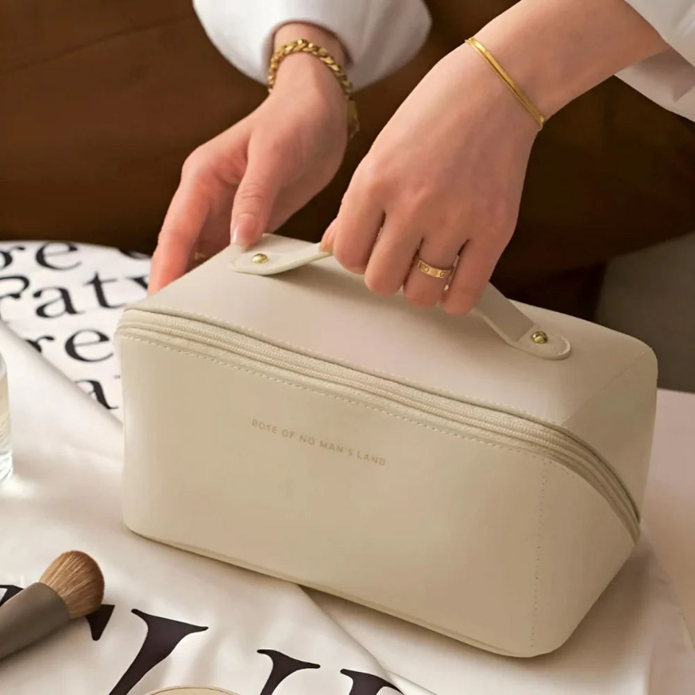 BeautyGuard Waterproof Cosmetic Bag - Stylish & Durable Makeup Organizer for Travel & Daily Use
