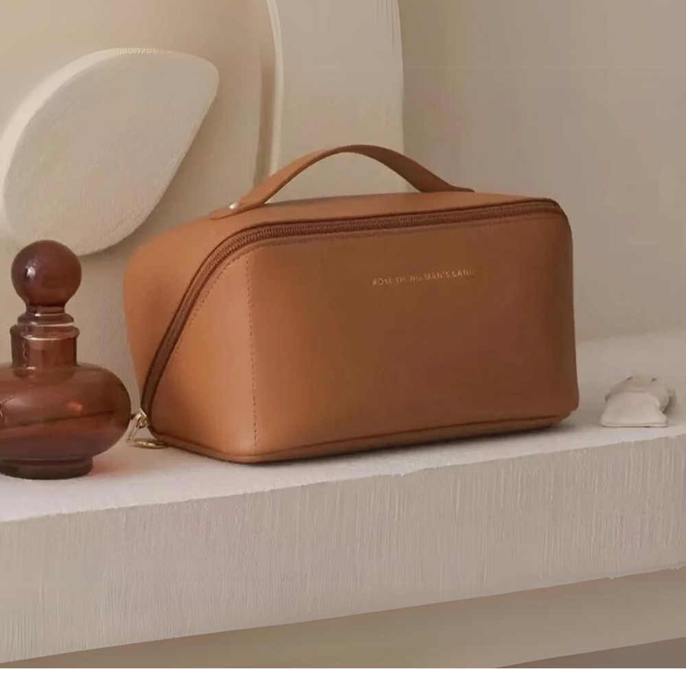 BeautyGuard Waterproof Cosmetic Bag - Stylish & Durable Makeup Organizer for Travel & Daily Use