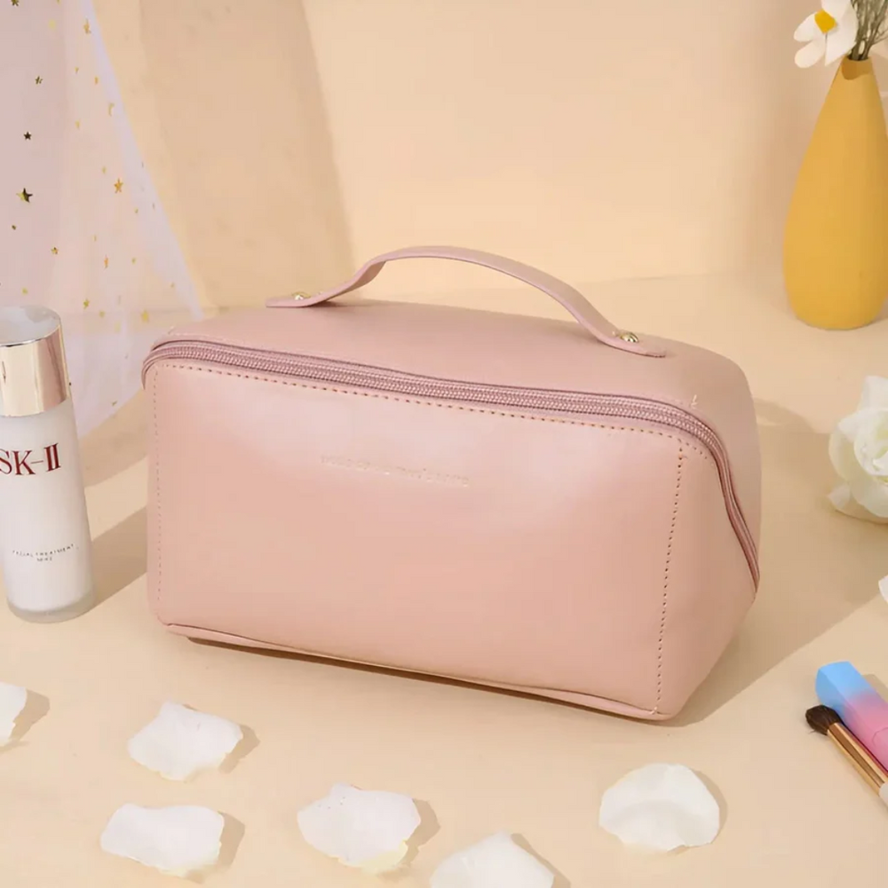 BeautyGuard Waterproof Cosmetic Bag - Stylish & Durable Makeup Organizer for Travel & Daily Use