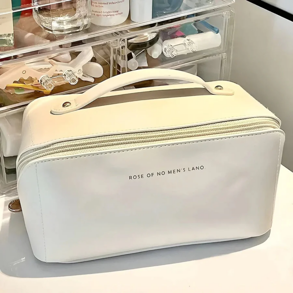 BeautyGuard Waterproof Cosmetic Bag - Stylish & Durable Makeup Organizer for Travel & Daily Use