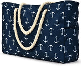 Waterproof Large Tote Bag with Zippered Storage – Perfect for Work, Play, and Travel