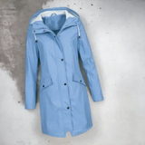 Waterproof Long Ladies' Raincoat - Luna