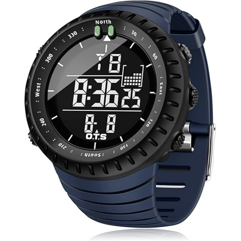 Henry Waterproof Men's Digital Sports Watch - Durable, Stylish & Multi-Function for Active Lifestyles