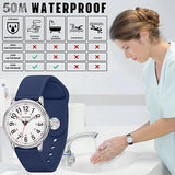 Denny Waterproof Nurses Watch - Durable, Stylish & Easy-to-Read Medical Timepiece