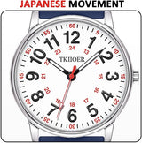 Denny Waterproof Nurses Watch - Durable, Stylish & Easy-to-Read Medical Timepiece