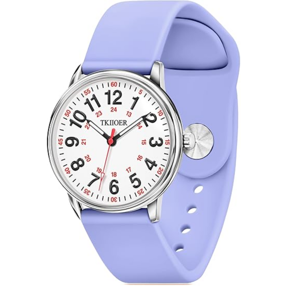 Denny Waterproof Nurses Watch - Durable, Stylish & Easy-to-Read Medical Timepiece