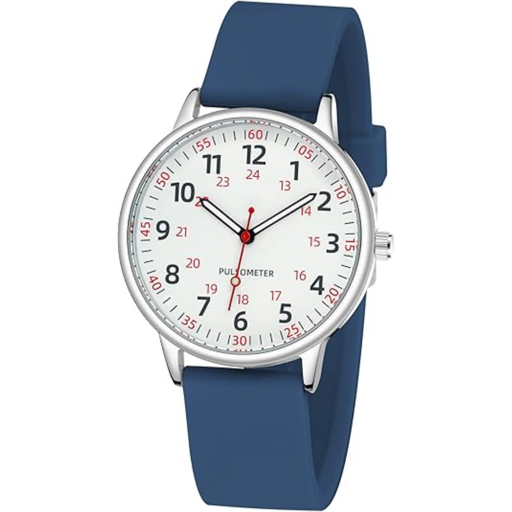 Femke Waterproof Nurses Watch - Durable, Stylish & Easy-to-Read Medical Timepiece
