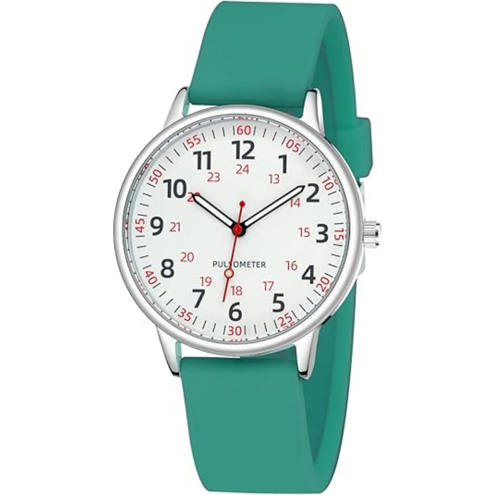 Femke Waterproof Nurses Watch - Durable, Stylish & Easy-to-Read Medical Timepiece