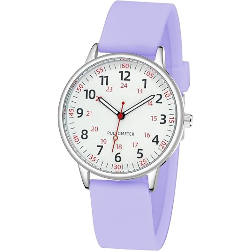 Femke Waterproof Nurses Watch - Durable, Stylish & Easy-to-Read Medical Timepiece