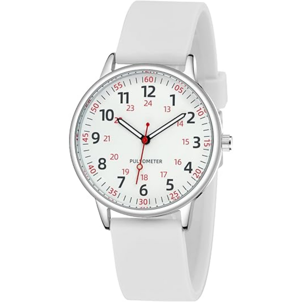 Femke Waterproof Nurses Watch - Durable, Stylish & Easy-to-Read Medical Timepiece