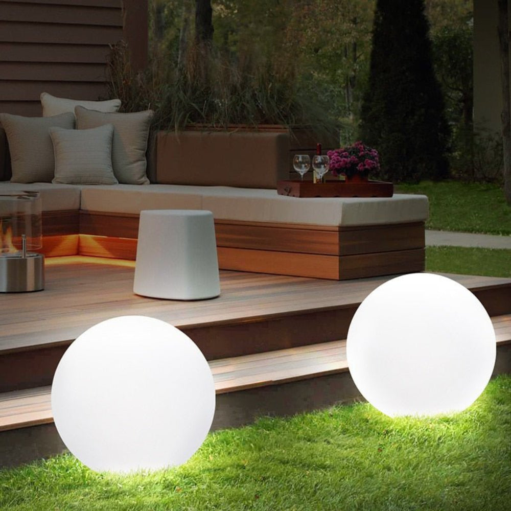 LED Globe Light – IP65 Waterproof, 16 Colors & USB Rechargeable
