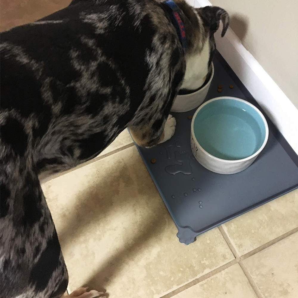 Waterproof Pet Feeding Mat - Floor Protection for Mess-Free Mealtime