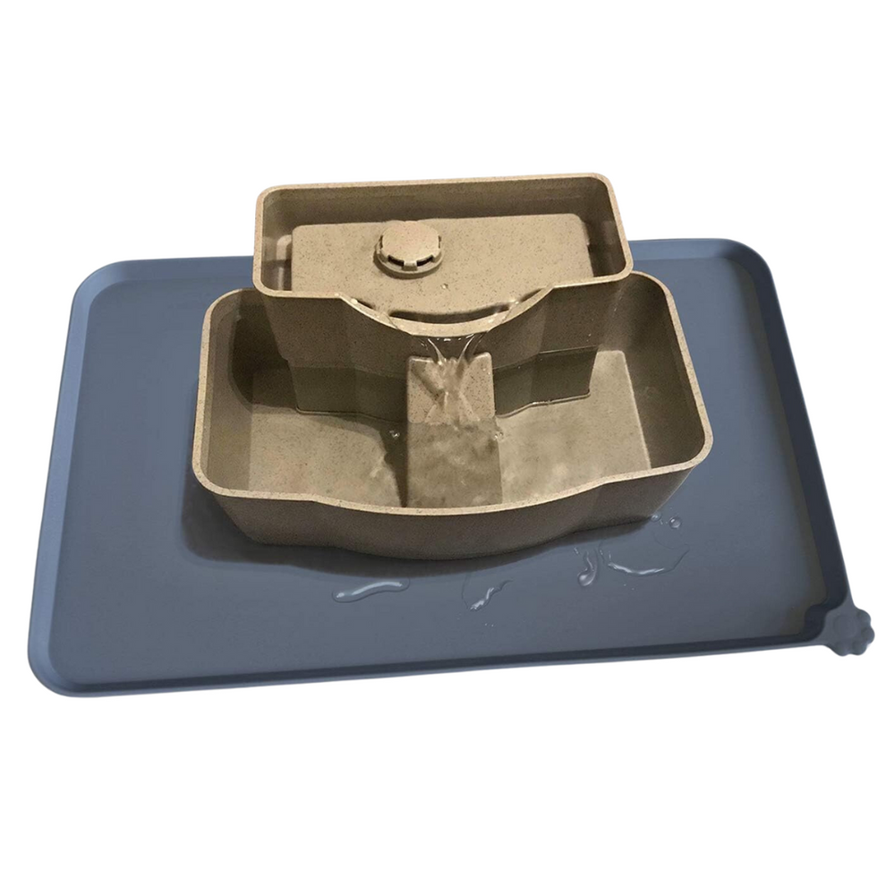Waterproof Pet Feeding Mat - Floor Protection for Mess-Free Mealtime