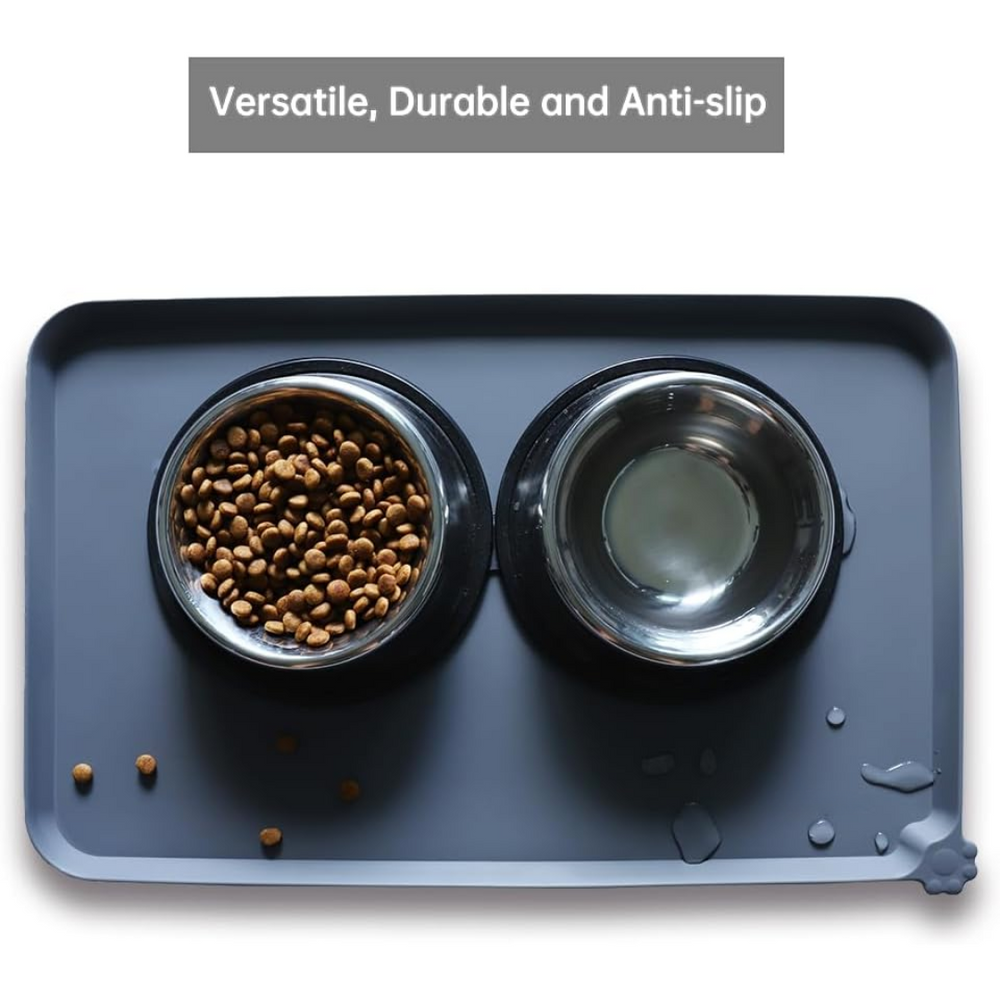 Waterproof Pet Feeding Mat - Floor Protection for Mess-Free Mealtime