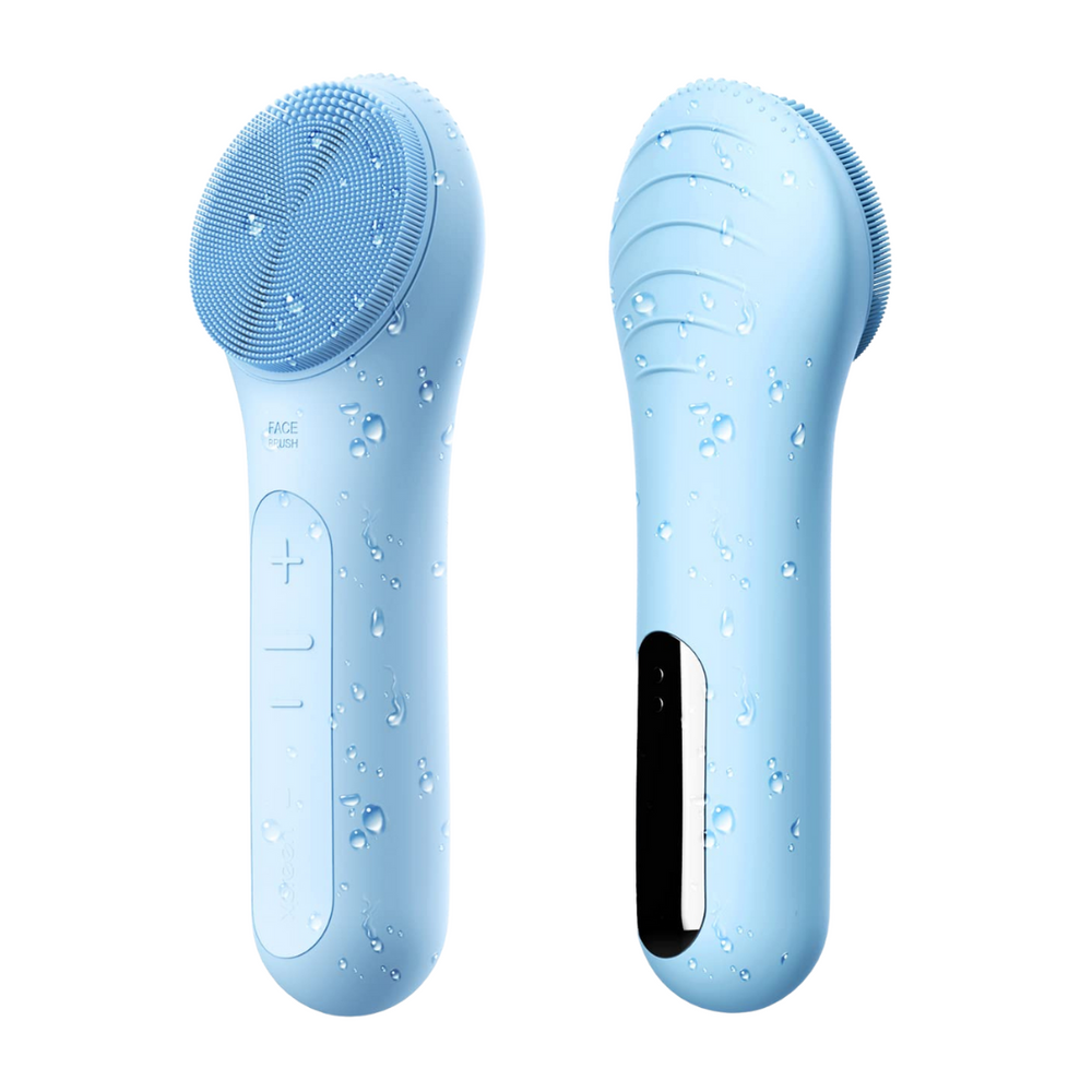 Waterproof Rechargeable Facial Cleansing Brush - Deep Clean, Gentle Exfoliation, and Skin Care Tool