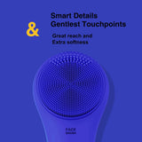 Waterproof Rechargeable Facial Cleansing Brush - Deep Clean, Gentle Exfoliation, and Skin Care Tool