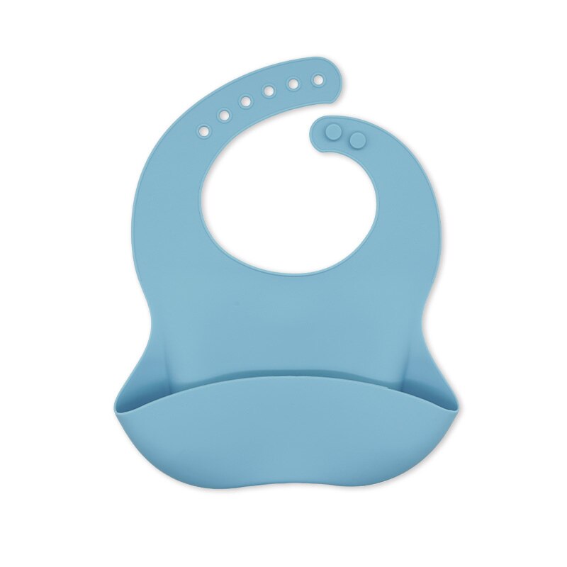 Waterproof Soft Silicone Baby Bibs - Cute Animal Print Design for Easy Clean-Up