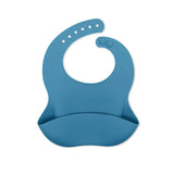 Waterproof Soft Silicone Baby Bibs - Cute Animal Print Design for Easy Clean-Up
