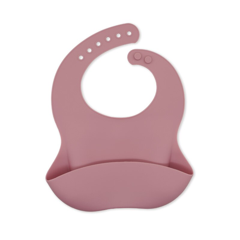 Waterproof Soft Silicone Baby Bibs - Cute Animal Print Design for Easy Clean-Up