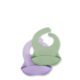 Waterproof Soft Silicone Baby Bibs - Cute Animal Print Design for Easy Clean-Up