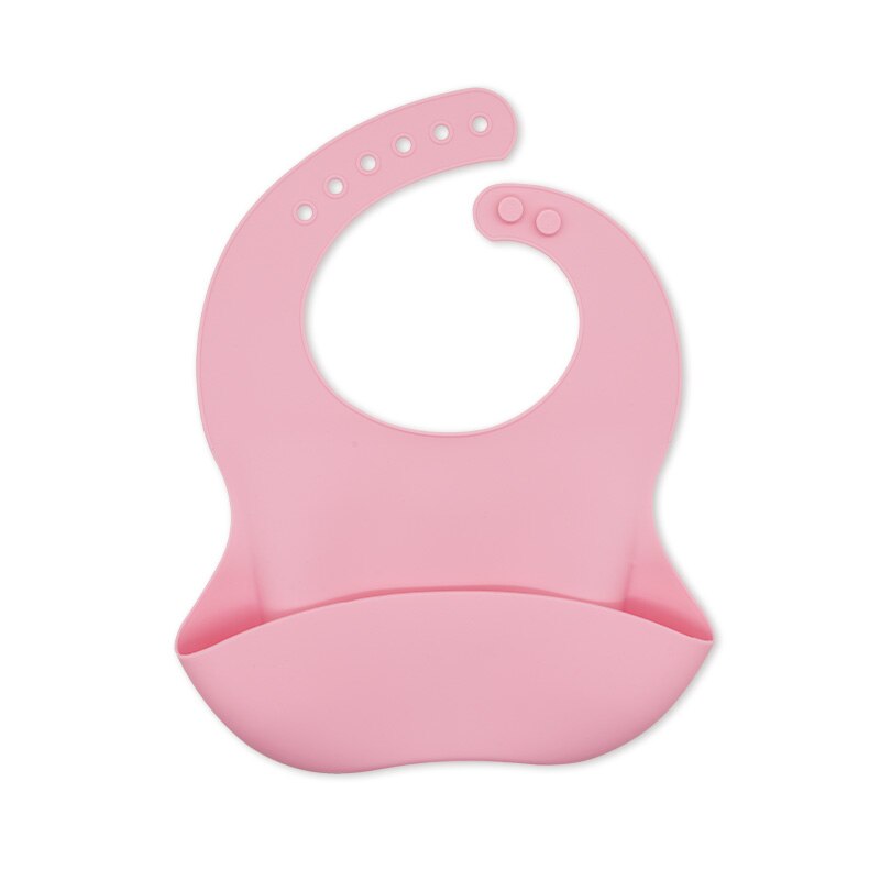 Waterproof Soft Silicone Baby Bibs - Cute Animal Print Design for Easy Clean-Up